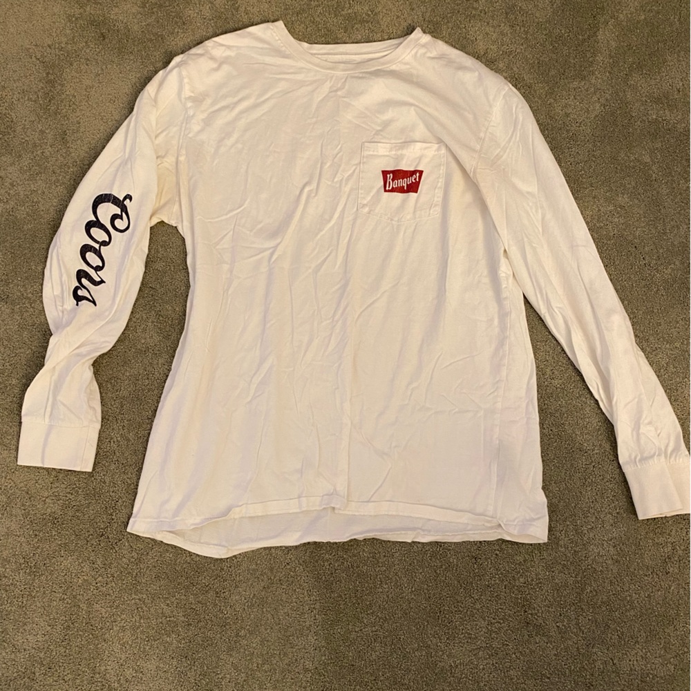 Brixton x Coors limited release long sleeve shirt